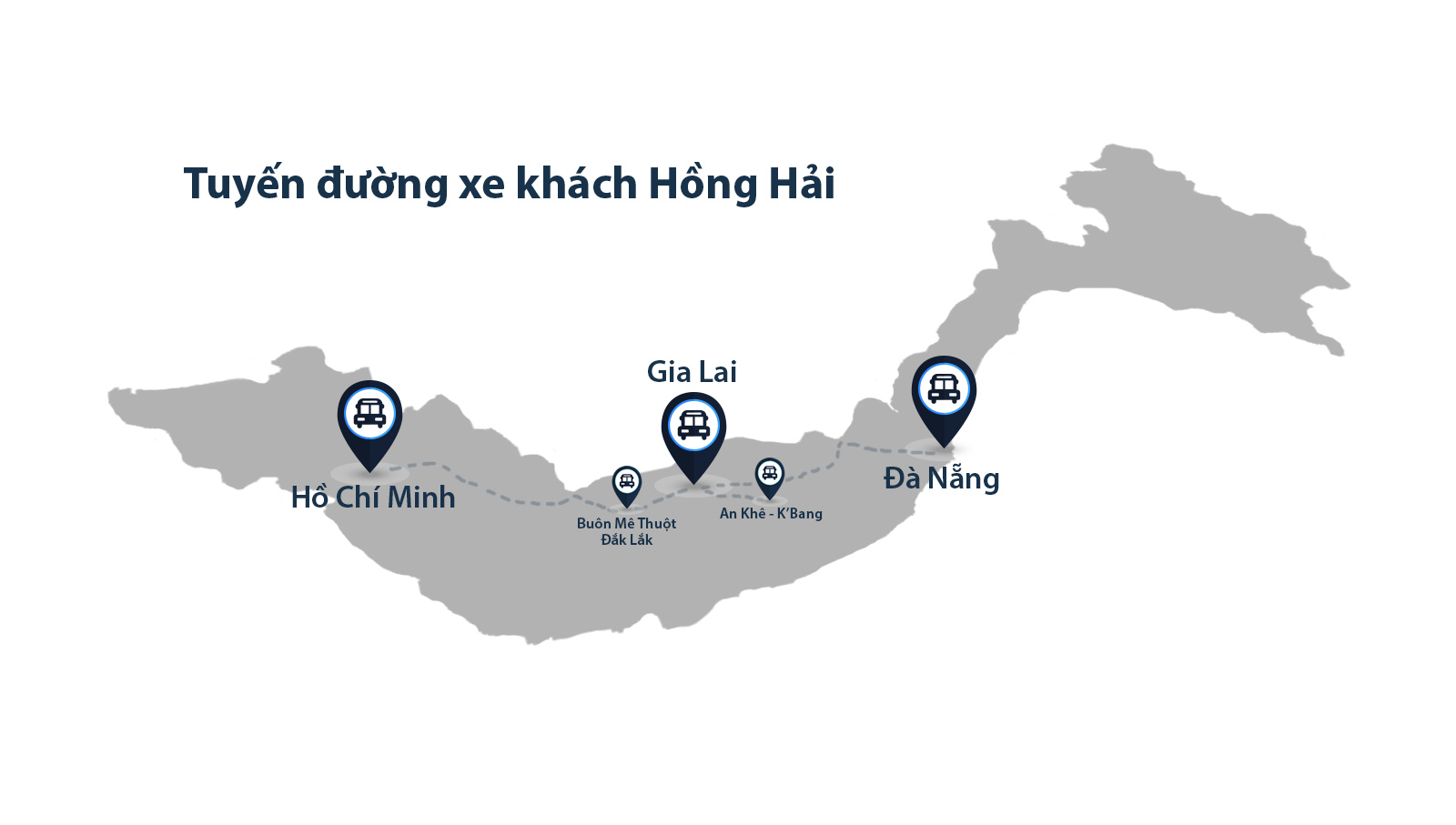 Tuyền đường xe khách Hồng Hải TpHCM Đà Nẵng